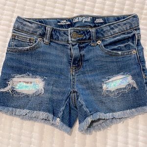 Cat and Jack Blue Jean Mermaid shirts